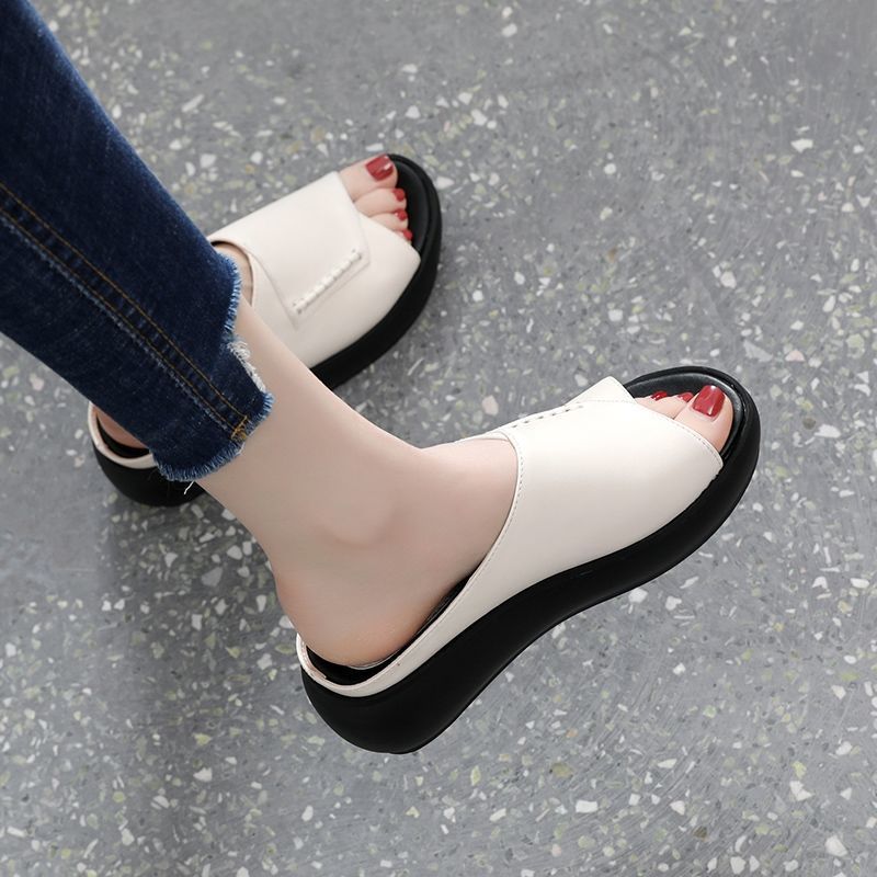 New Thick-Bottomed Fish Mouth Slippers