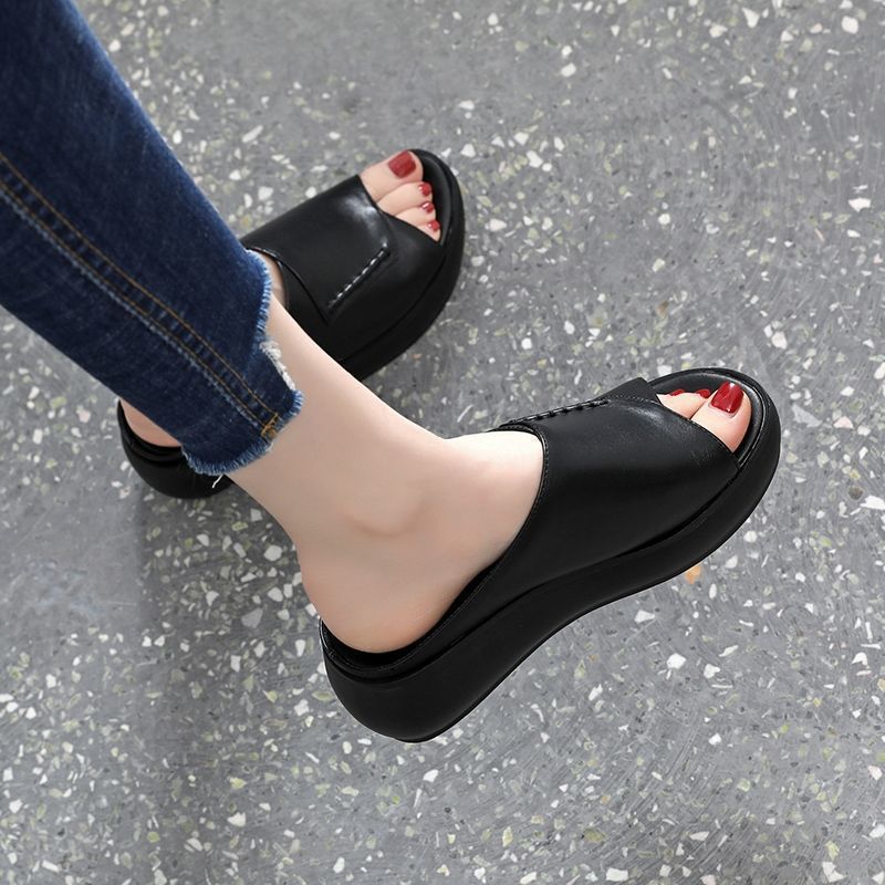 New Thick-Bottomed Fish Mouth Slippers