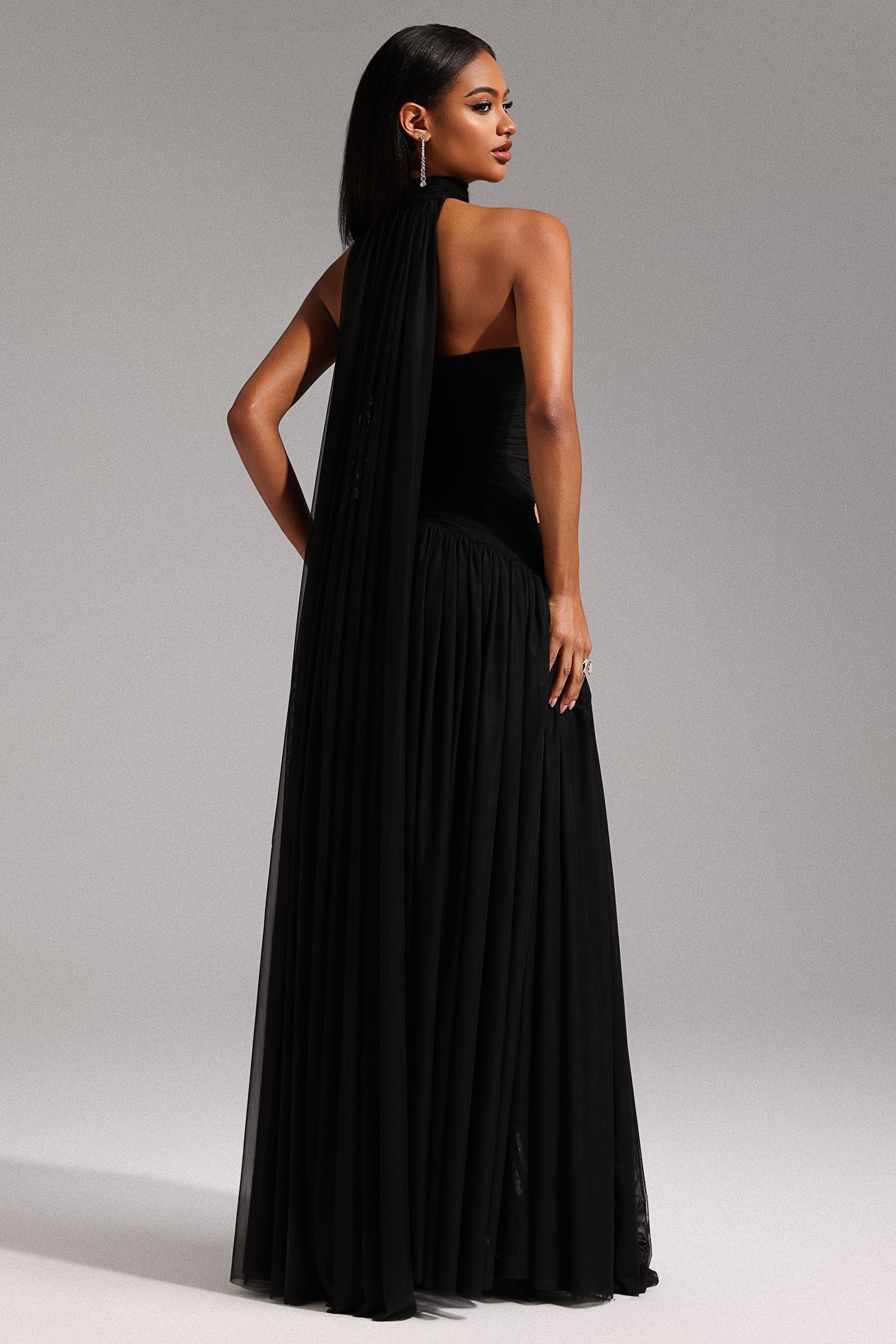 Sleeveless Hollow Out Maxi Dress