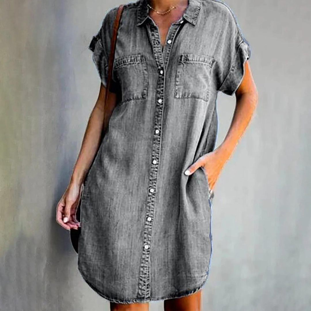 Maria José Tailored and Elegant Summer Dress for Women Stylish Outfit