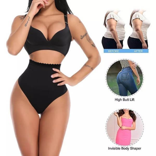 Tummy control thong