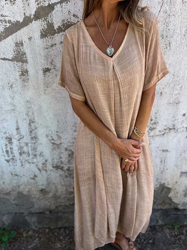 Sonia Chic and Relaxed Summer Dress for Women Light Breezy Style