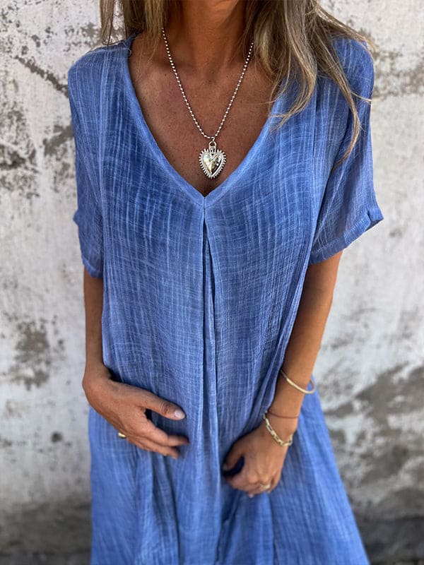 Oriana Trendy and Elegant Summer Dress for Women Bold Statement Look