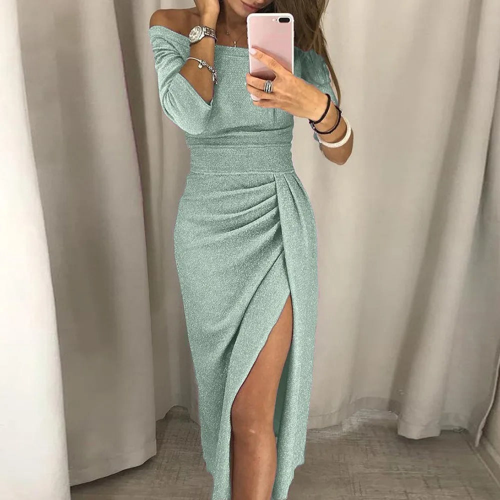 Contemporary Paola Womens High Waisted Dress for Modern Fashion Wear
