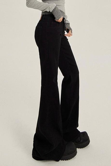 Low Rise Stretchy Slim Bootcut Jeans