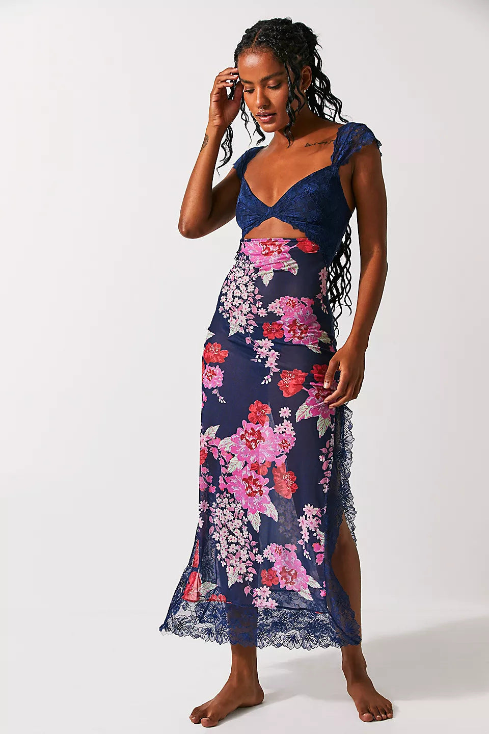 YINAR MAXI SLIP DRESS