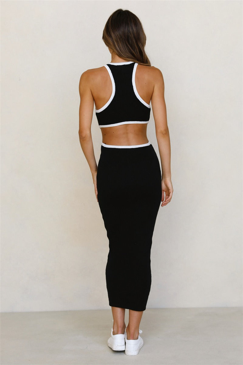 Backless Bodycon Sweater Dress 11