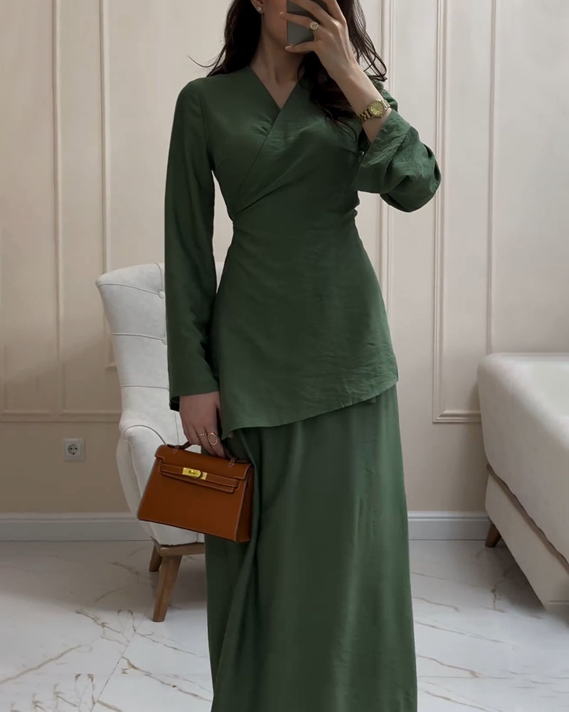 Magda Chic Stylish and Summer Dress Silhouette Collection