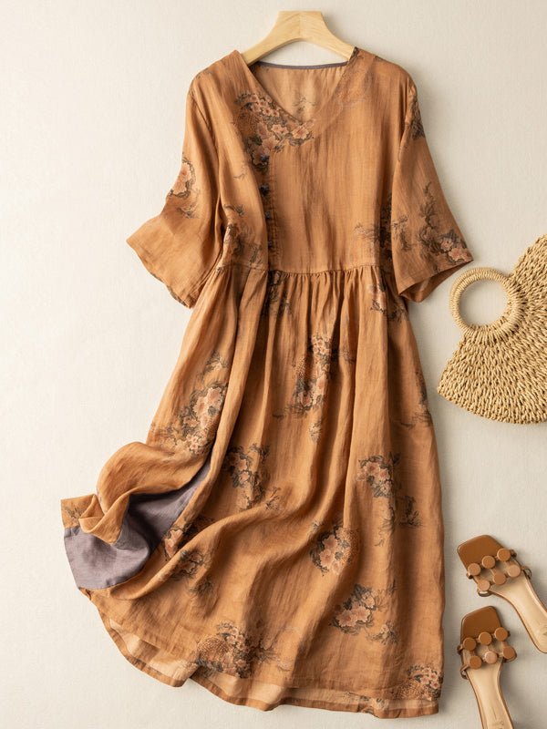 A Vintage Style Dress with Delicate Timeless Details