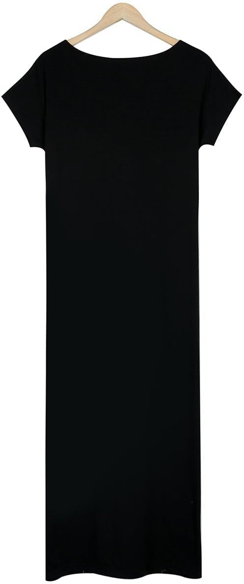 Ana Minimalist María Maxi Shirt Dress Chic Silhouette Collection