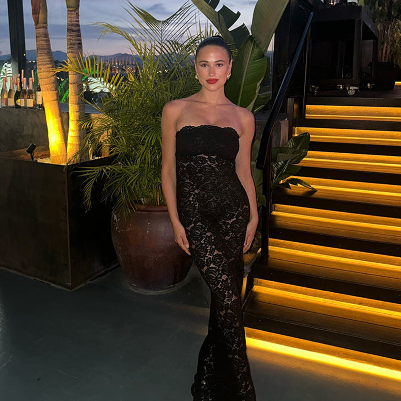 Veloura Maxi Dress Black