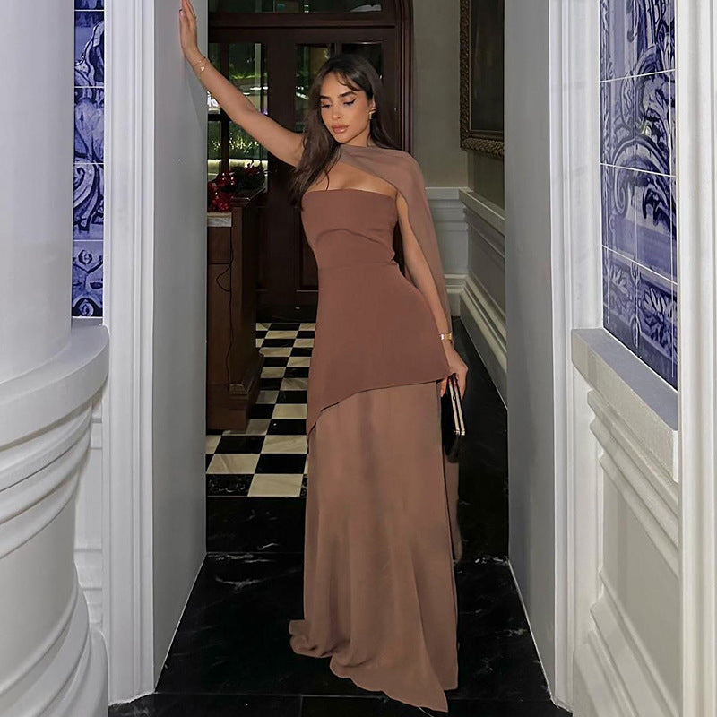 Carbon Dress Brown