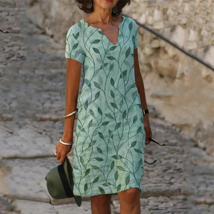 Teodora Modern and Fashionable Summer Dress for Women Easy Wear Style