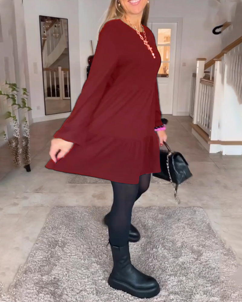 Yael Minimalist Dress Elevated Occasion Wear