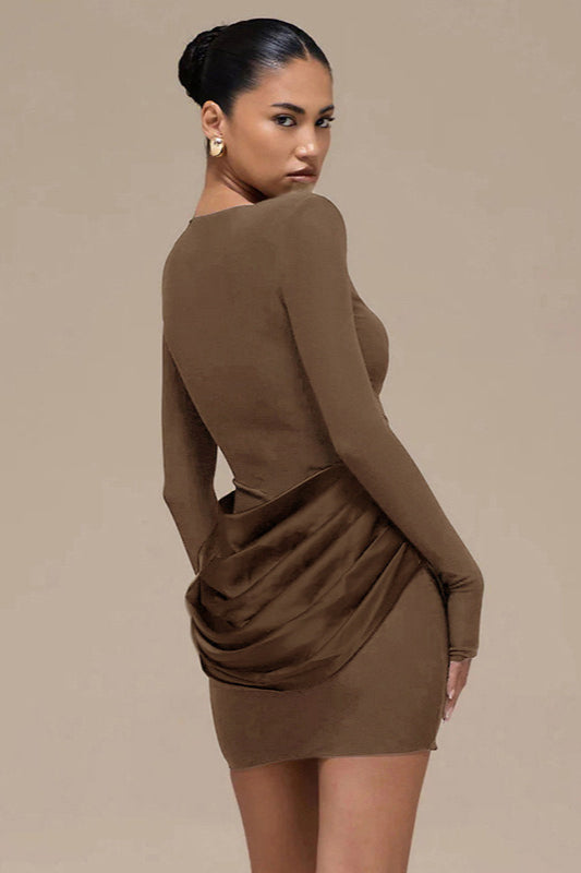 Ruched Bodycon Dress 11