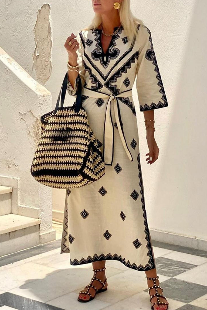 A Vintage Style Dress with Delicate Timeless Details
