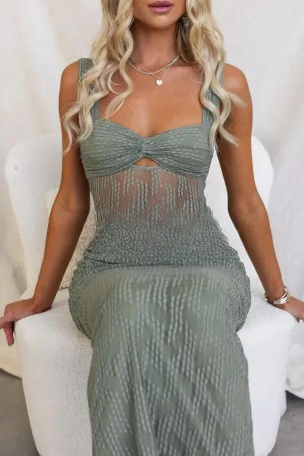 Tiffany Aesthetic Elegance Enigma Maxi Dress Elevated Occasion Wear
