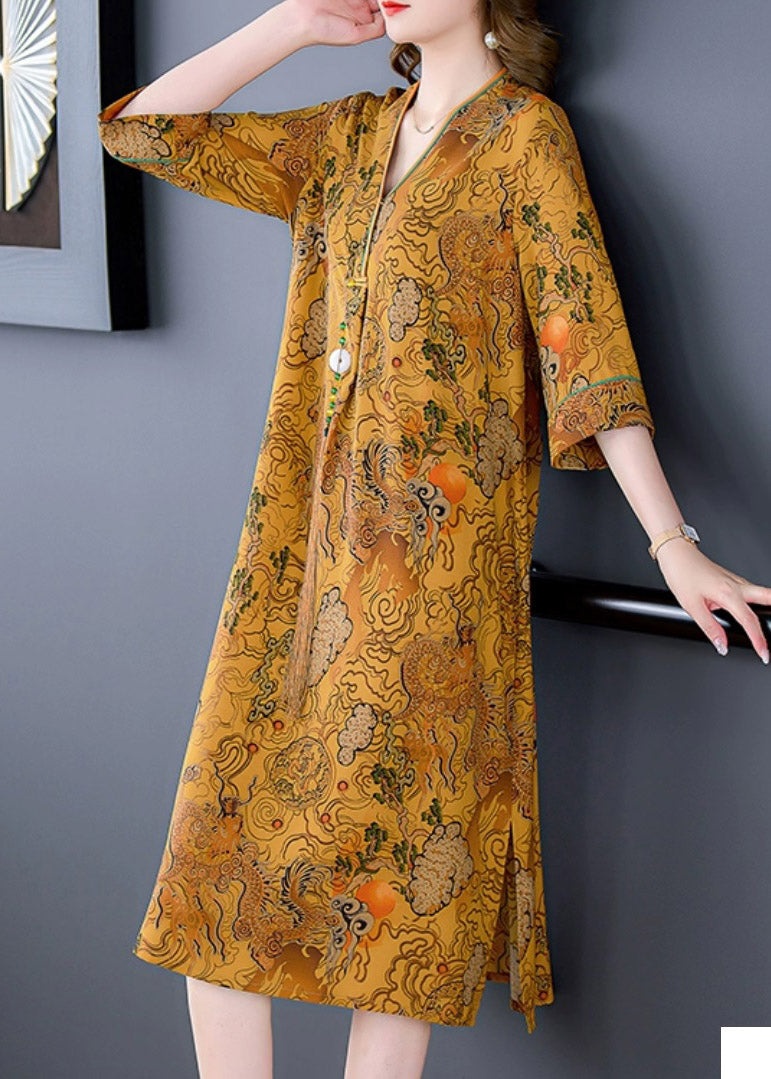 Classic Vintage Dress with a Flattering Fit