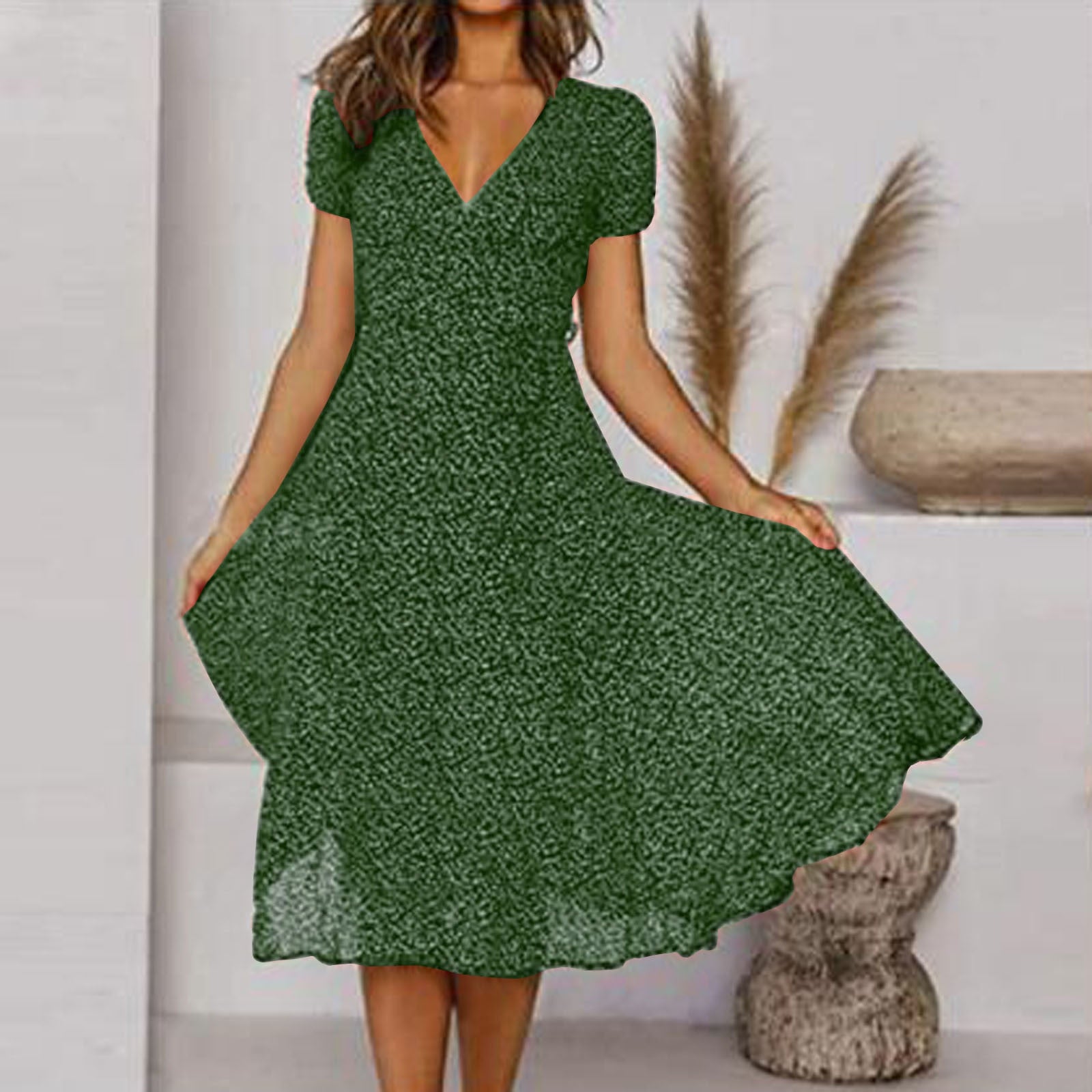 Amanda Exclusive a Line Sundress Boutique Dress Collection