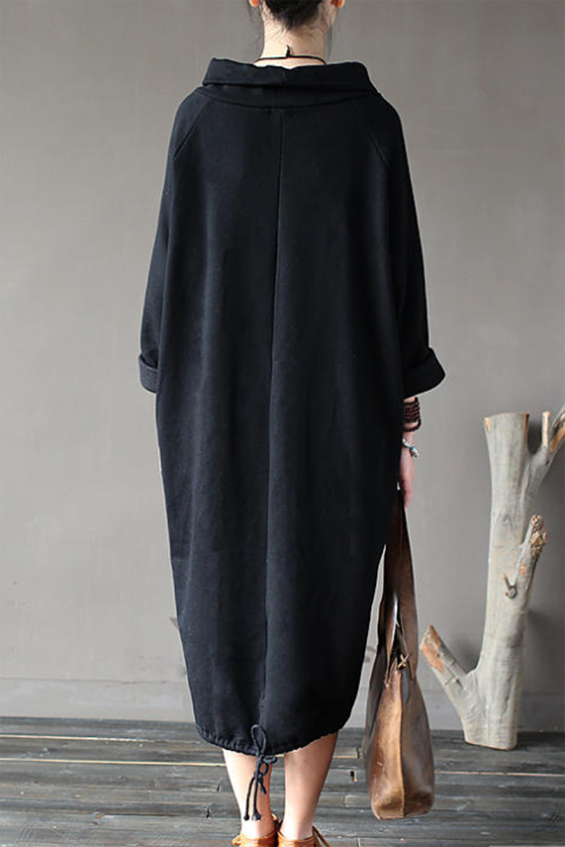 Nuria Long Sweater Dress Dress with Relaxed Fit and Everyday Wear