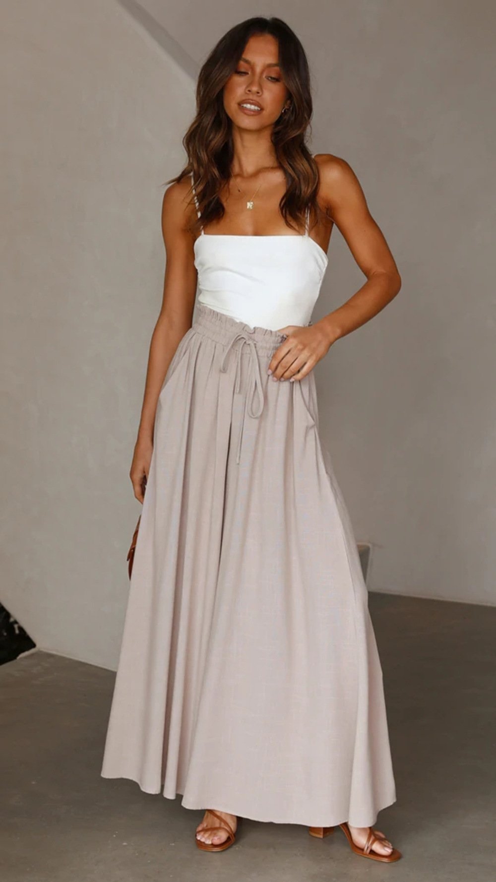 Casual Wide Leg Pants
