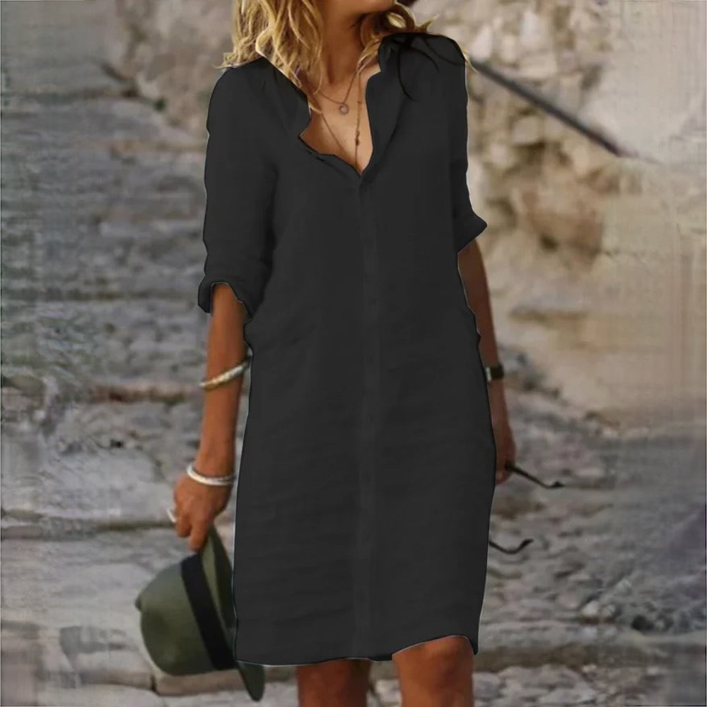 Luna Effortless Stylish Casual Dress Chic Silhouette Collection