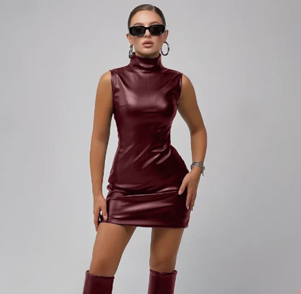 Bilbury Mini Dress Maroon