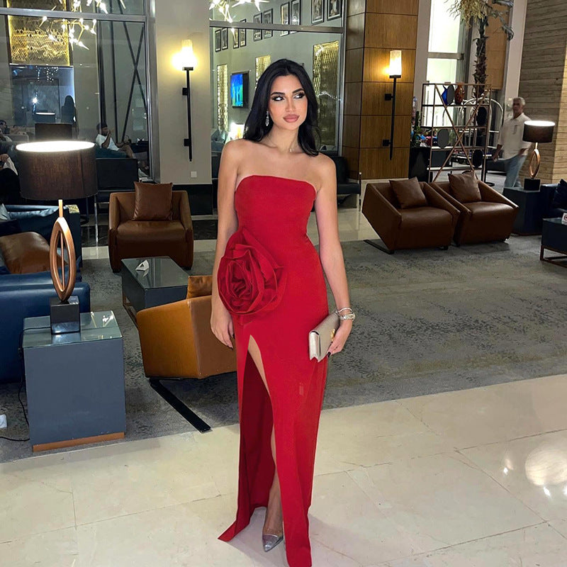 Fleming Maxi Dress Red