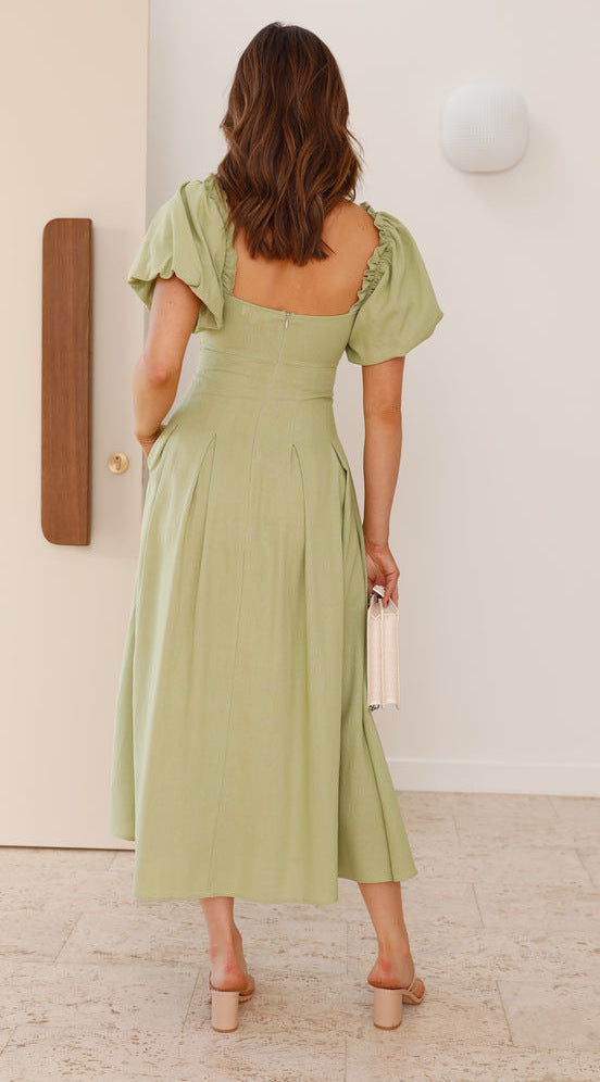 Algar Dress Green