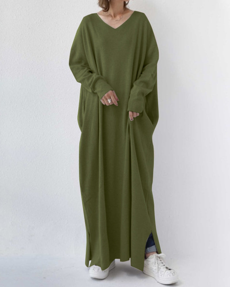 Francisca Exclusive Long Sweater Dress Evening Wear Edit