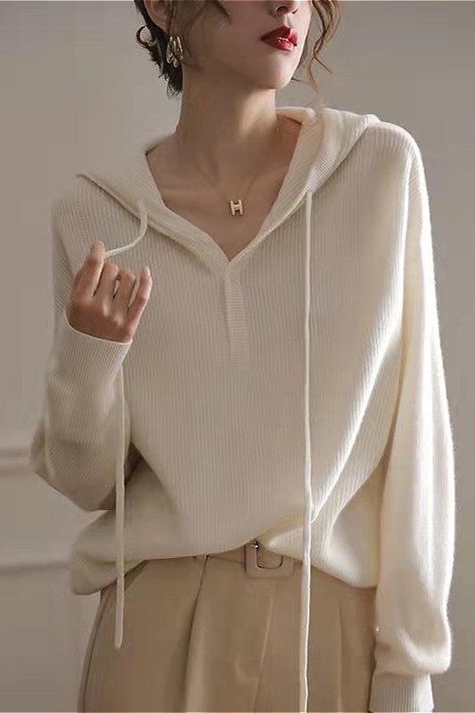 Loose Knit Hoodie