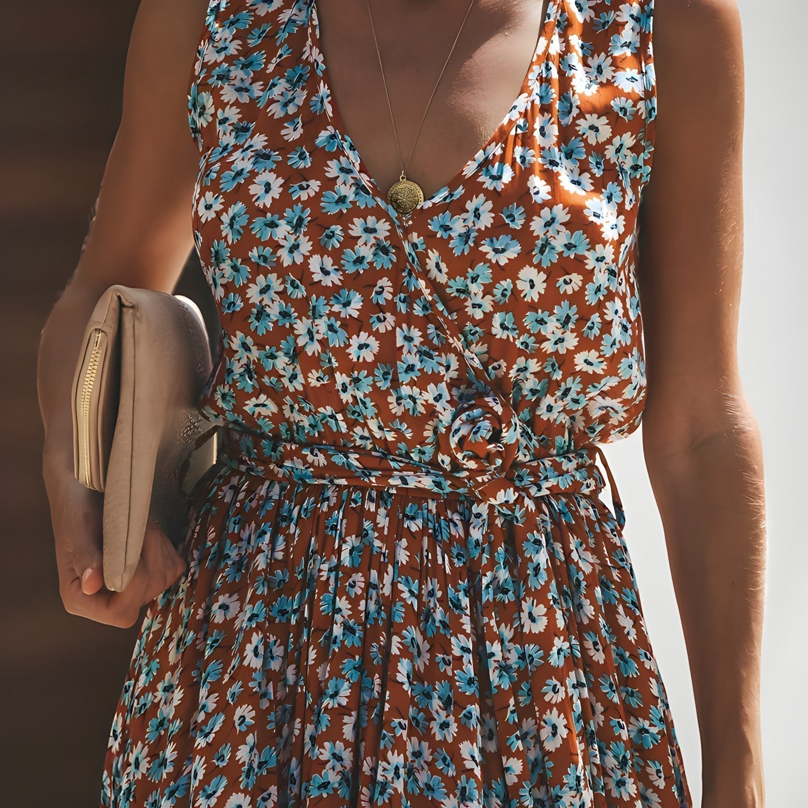 Kimberly Statement Bohemian Chic Lange Dress Boutique Collection