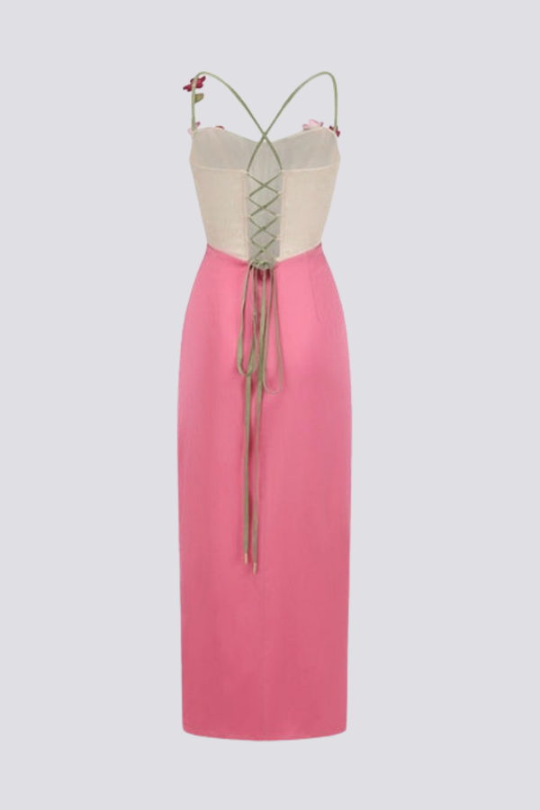 Mónica Premium Sydney Floral Corset Maxi Dress Wardrobe Essential