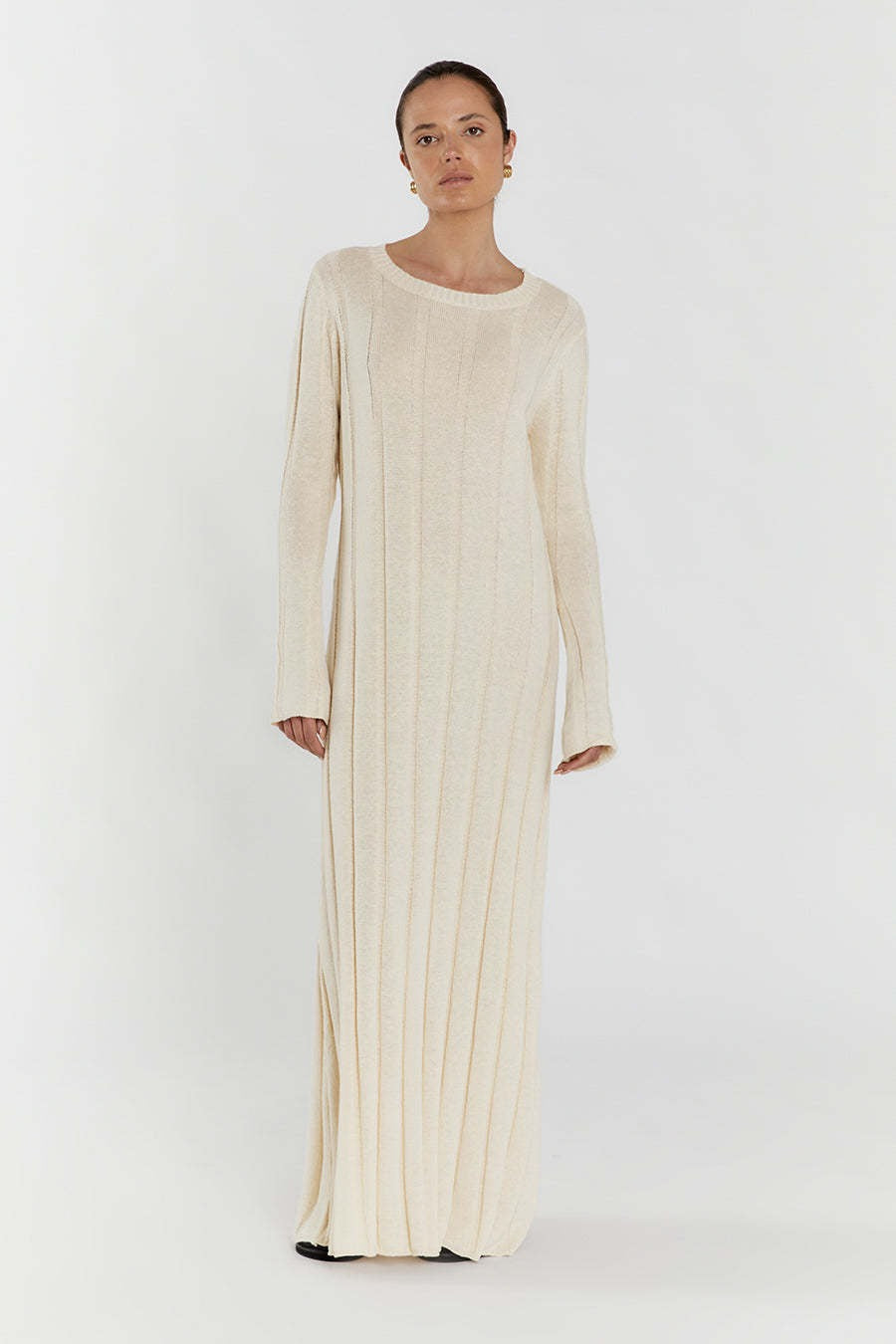 A-Line Maxi Sweater Dress 7
