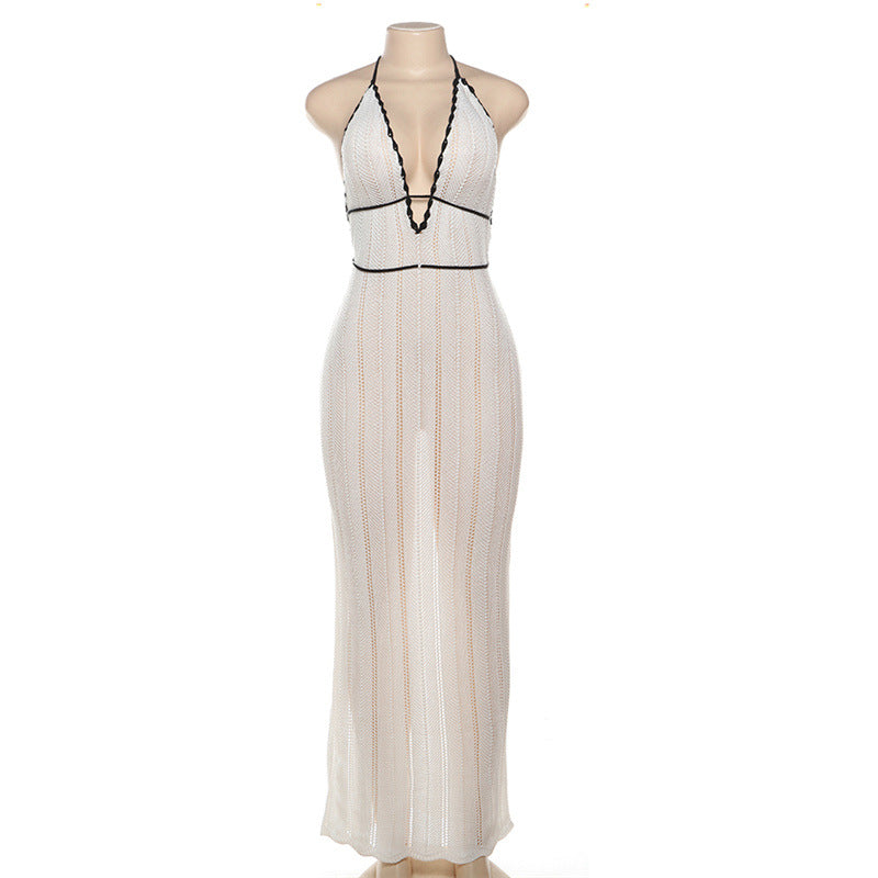 Luna Lace Dress White
