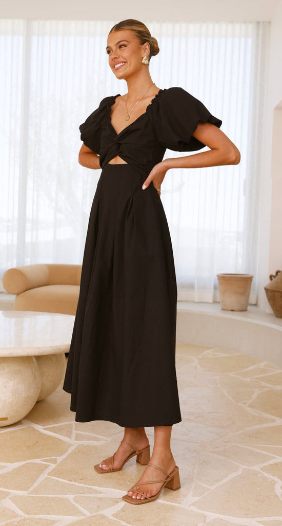 Algar Dress Black