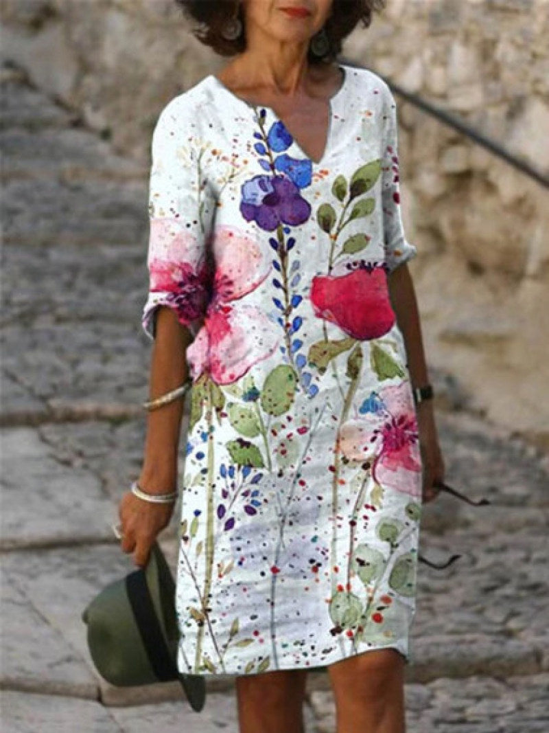 Maximiliana Timeless and Elegant Summer Dress for Women Stylish Outfit
