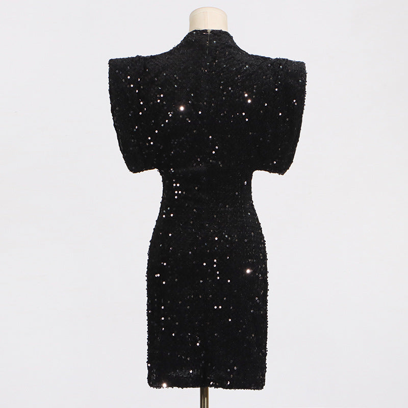 Party On Mini Dress Black