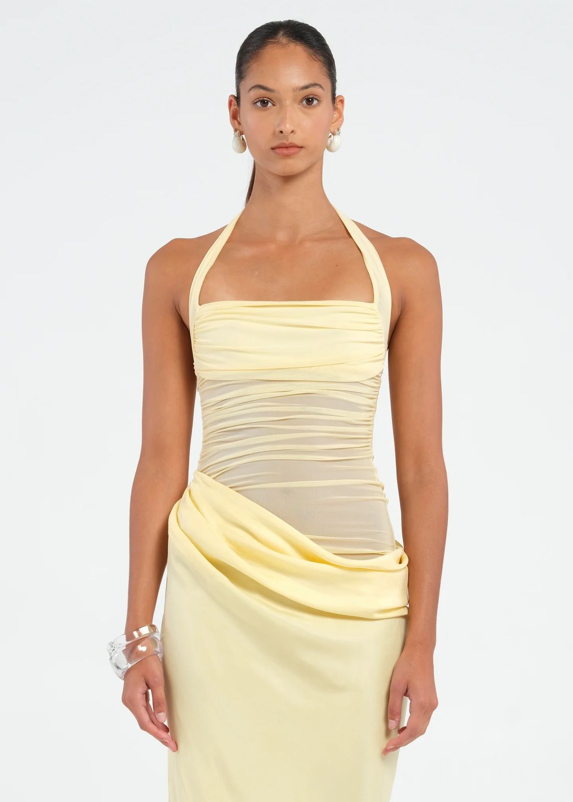 Rubeus Maxi Dress Yellow