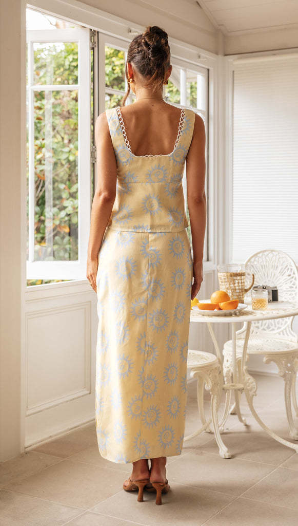 Emrita Co-ord  - Yellow
