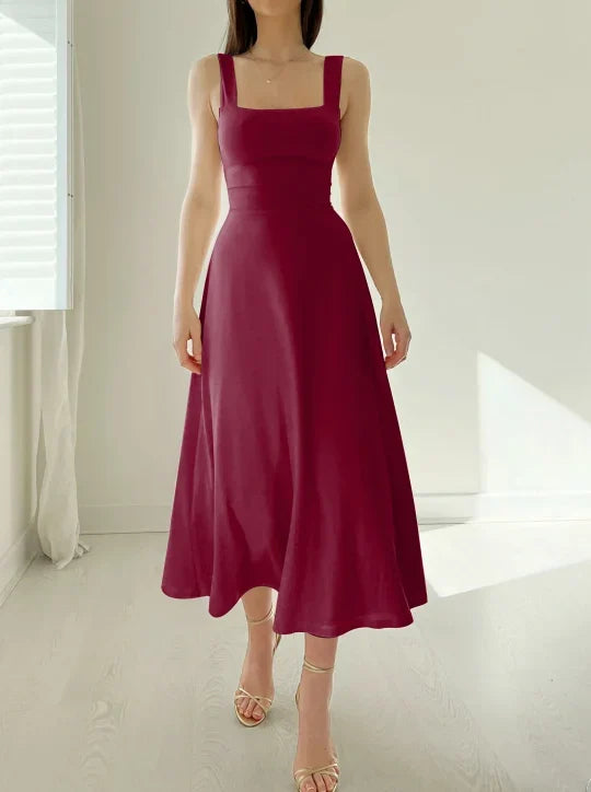 Ornella Premium Stylish Midi Dress Evening Wear Edit