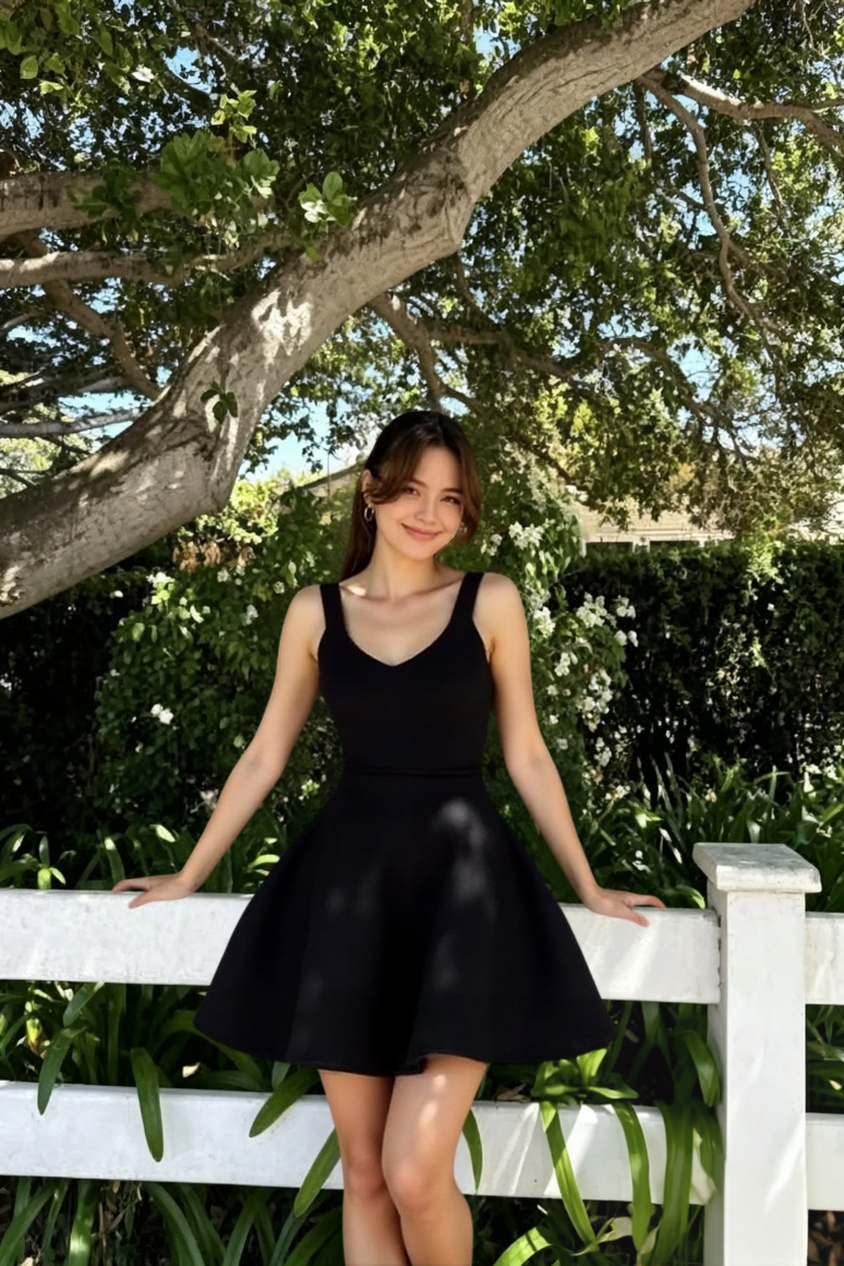 DressBetty - Summer Dress Sling  Solid Color a Line Party Club Dress Sleeveless High Waist Fashion Mini Dress Female Plus Size