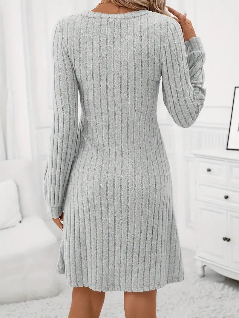 Carla Elevated Knitted Dress Chic Silhouette Collection