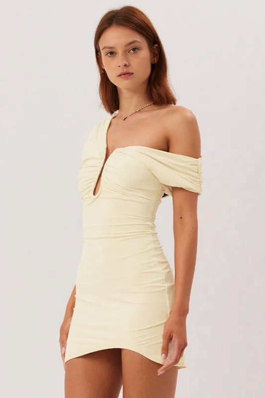 Sleeveless Cutout Bodycon Mini Party Dress