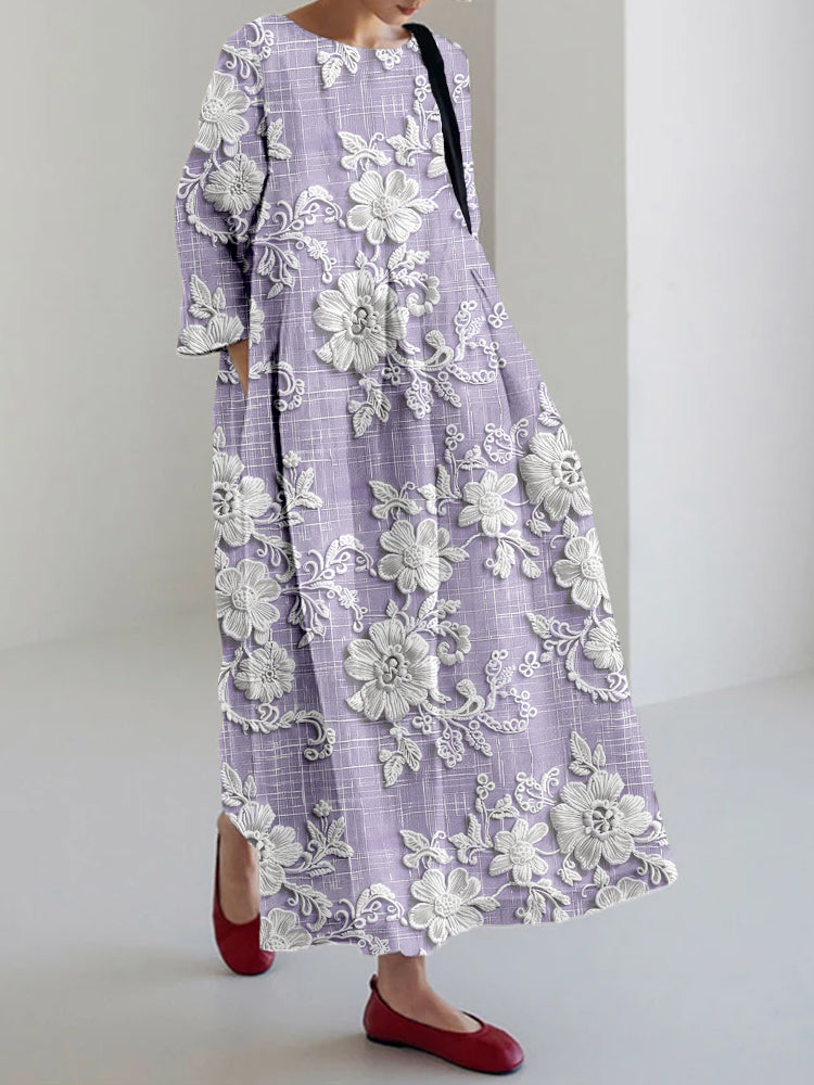 Frances Timeless Women's Floral Maxi Dress for Ceremony Designer Edit
