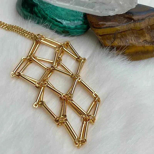 Crystal Gemstone Necklace