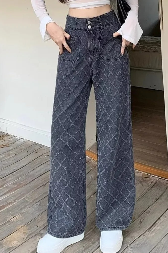 Loose Fit Slimming StraightLeg Jeans