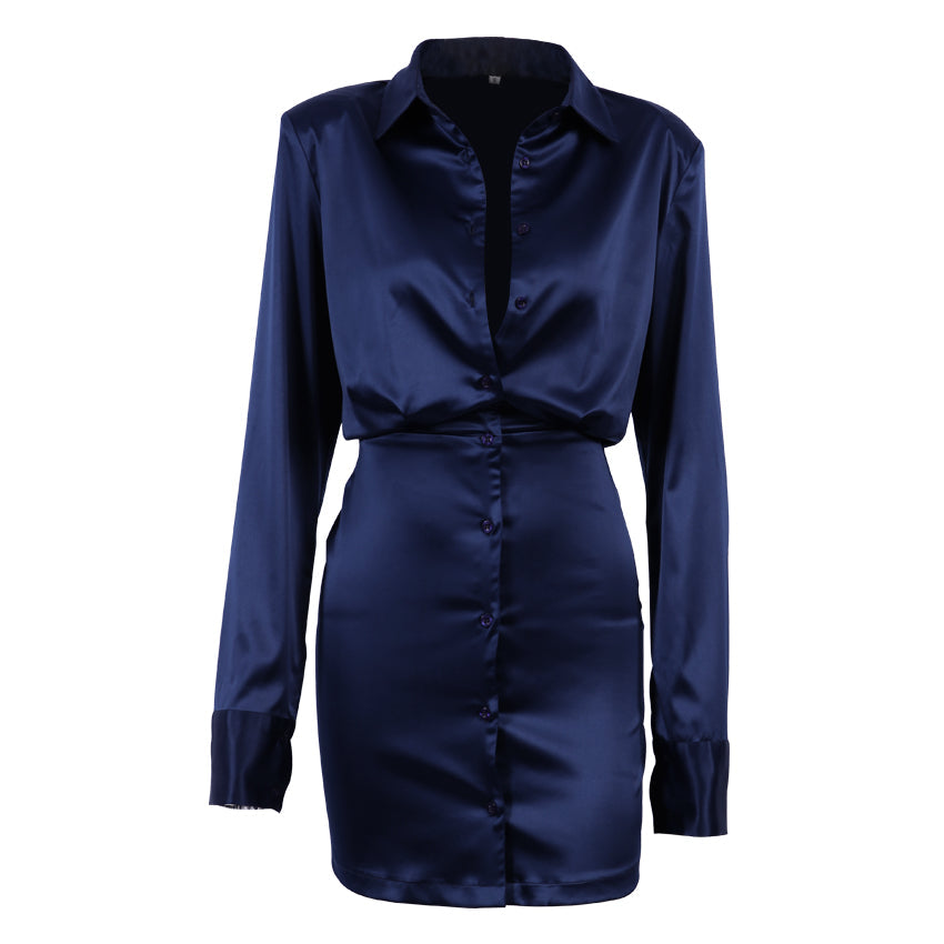 Anna Love Mini Dress Blue