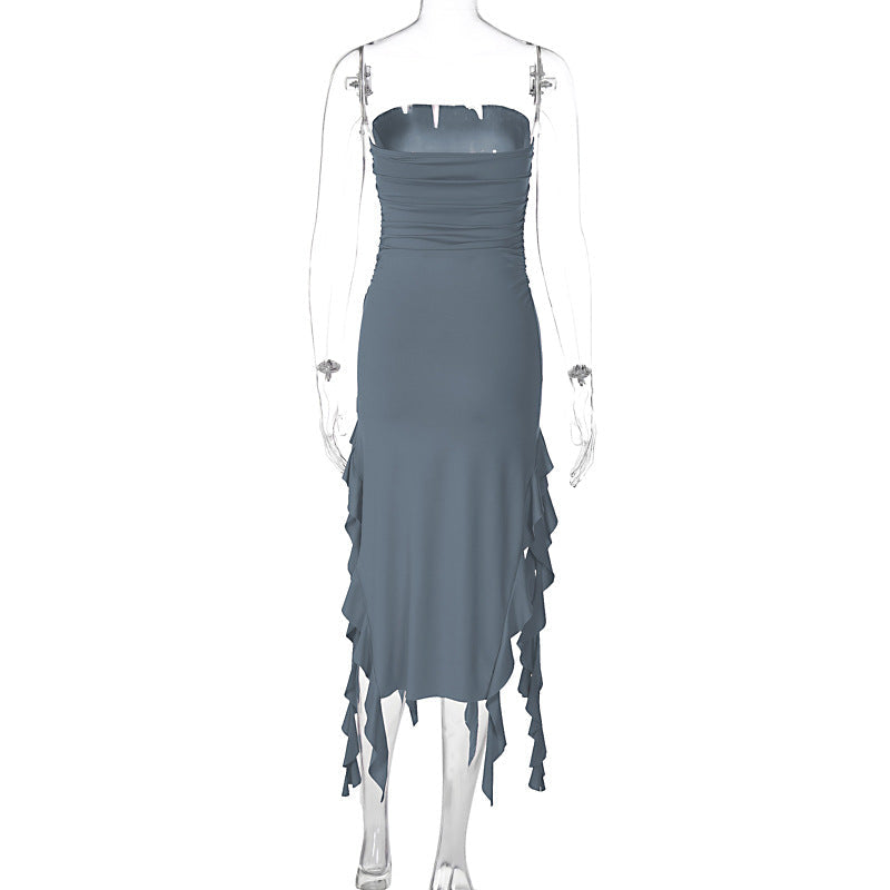 Aliza Mini Dress Grey