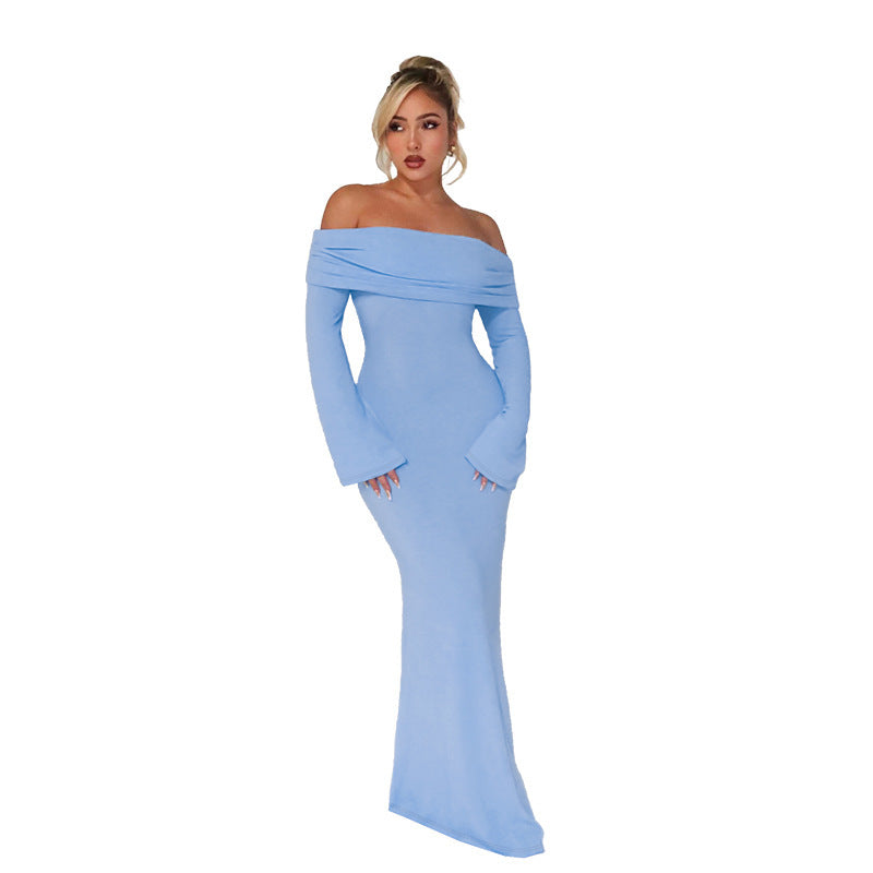 Vision Bodycon Dress Blue